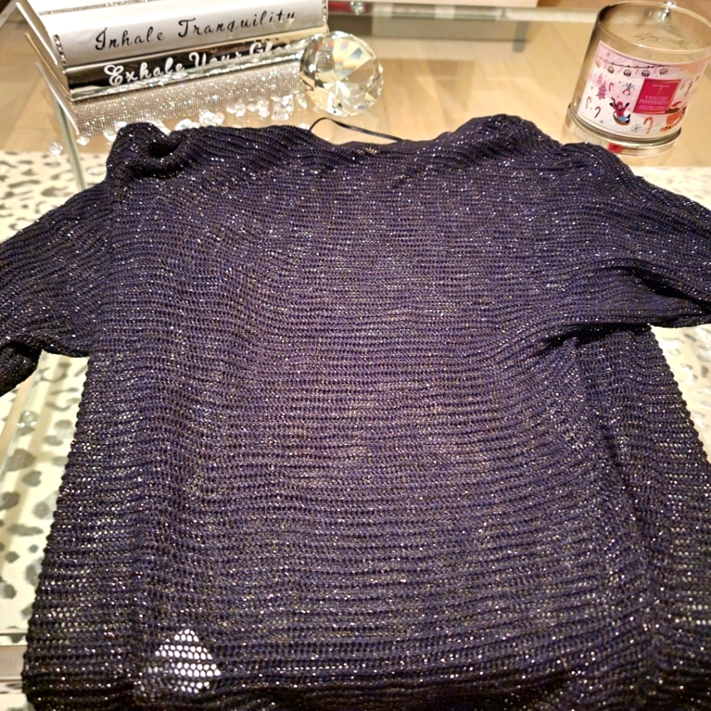 Black sparkle sweater